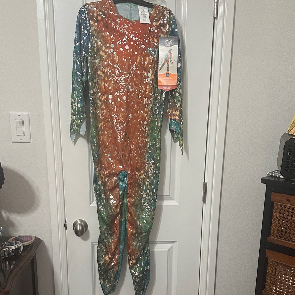 Green Piranha Costume for Kids - Picture 3 of 6